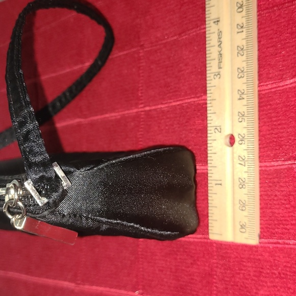 Black Satiny Mini Handbag for Evening or Formal Event - Picture 8 of 13